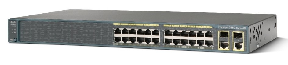 Cisco WS-C2960+24LC-S Switch